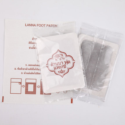 泰国 LANNA兰纳 足贴10片*3包装