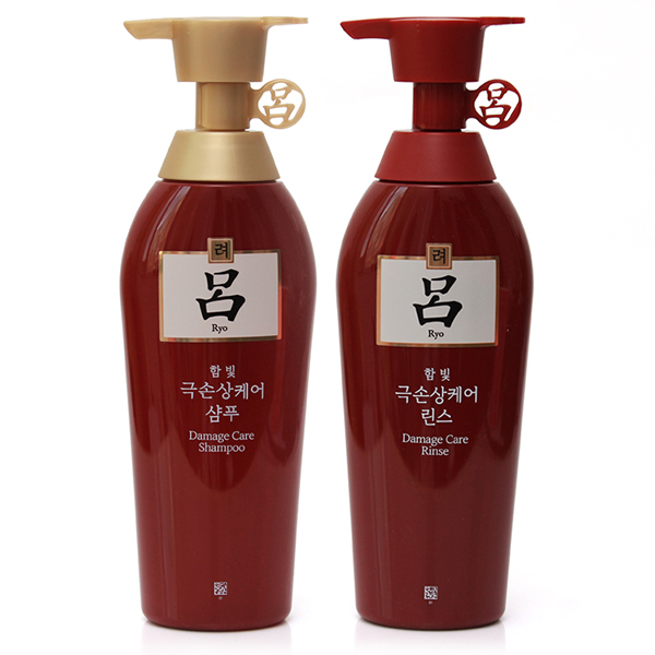 韩国 爱茉莉 红吕洗护套装 1洗1护400ml+400ml