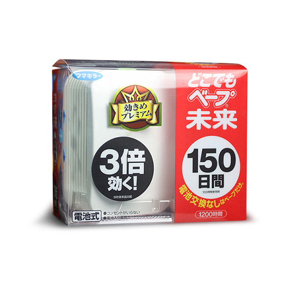 日本未来/VAPE驱蚊器 3倍效果150日长效无味1个