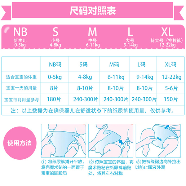 日本花王纸尿裤尿不湿L54 （9-14kg)