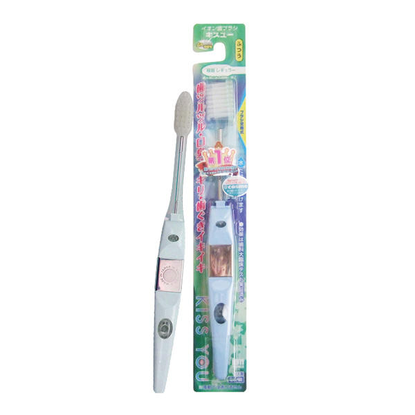 日本KISSYOU负离子牙刷无需牙膏极细普通型H21单支装