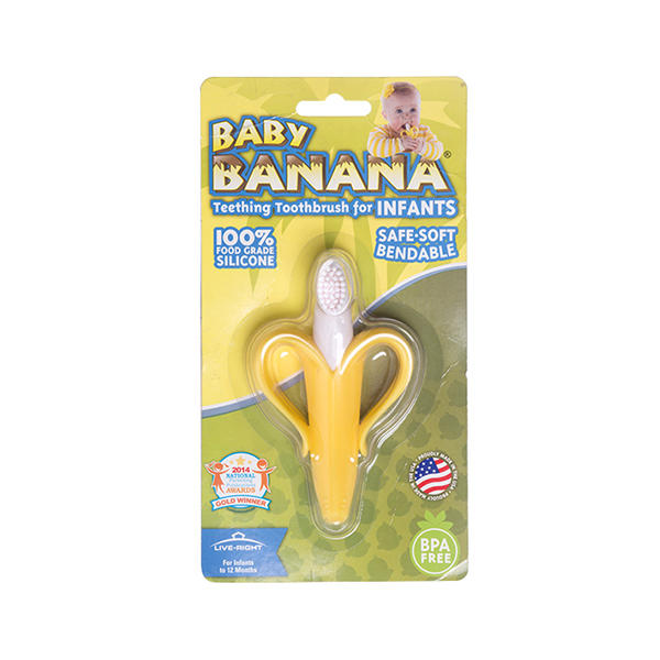 美国Baby Banana香蕉牙胶牙刷