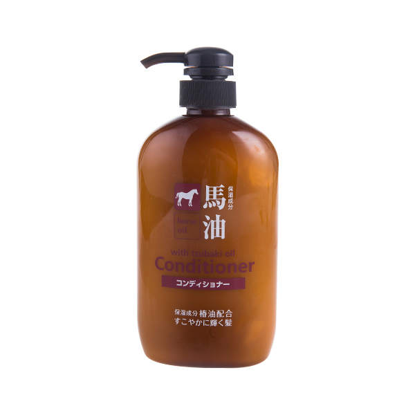 日本熊野马油护发素600ml