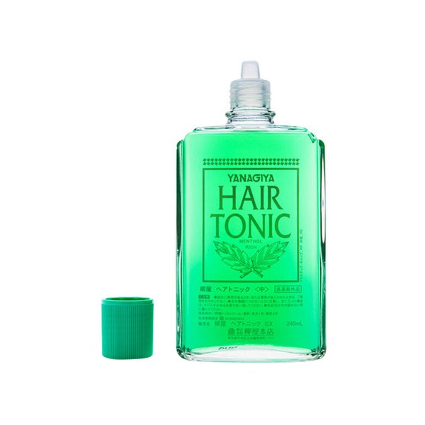 日本柳屋生发根营养液绿盒有香清爽型240ml