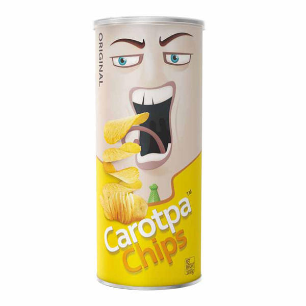 马来西亚Carotpa扑克牌薯片(原味)100g