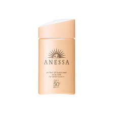 日本ANESSA安耐晒香槟色防晒霜 敏感肌可用SPF50+/ PA++++60ml