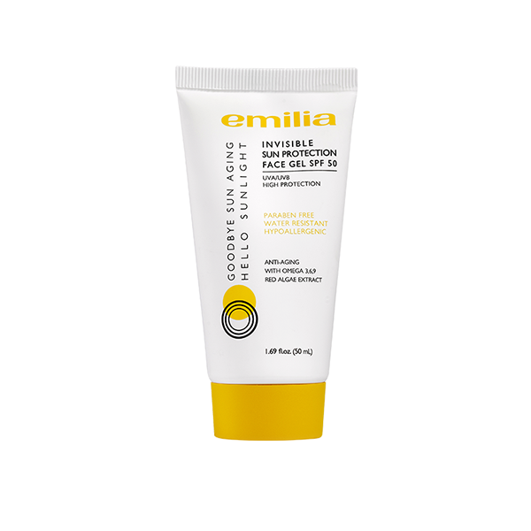 以色列Emilia伊密丽雅面部隐形防晒SPF50凝胶50ml