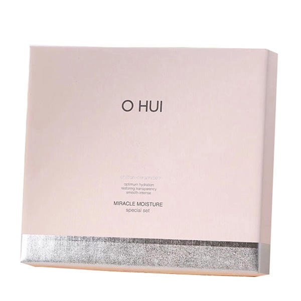 韩国ohui/欧惠奇迹补水保湿粉色2两件套装