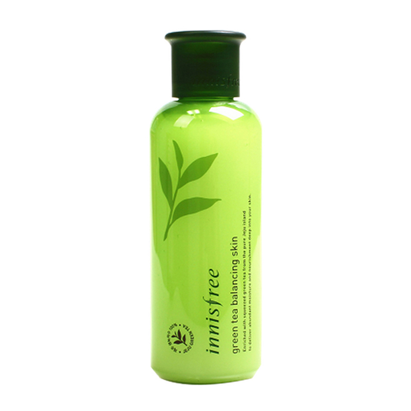 韩国innisfree/悦诗风吟 绿茶精粹平衡爽肤水乳液 补