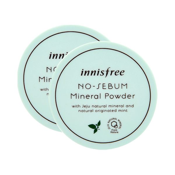 innisfree/悦诗风吟矿物质散粉5g 蜜粉饼粉底定妆彩