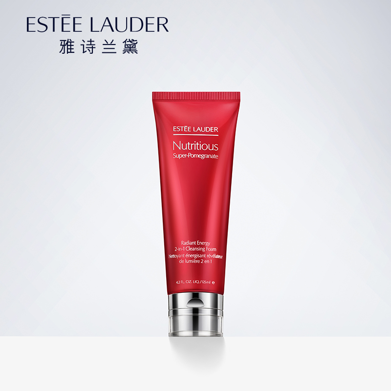 美国 Estee Lauder雅诗兰黛 美国雅诗兰黛红石榴鲜亮焕采泡沫洗面奶125ml