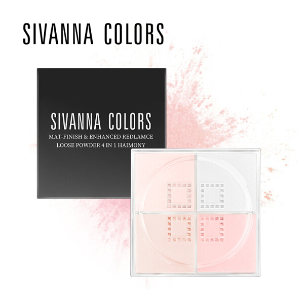 SIVANNA COLORS思薇娜四宫格散粉定妆粉 12克/