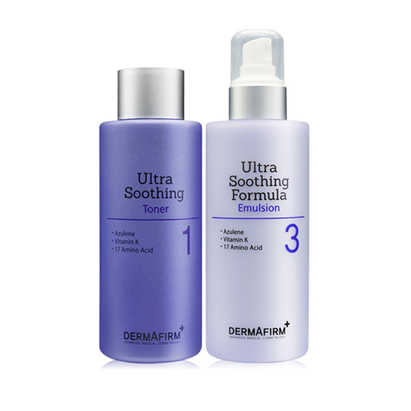 韩国Dermafirm德妃紫苏水乳200ml（化妆水200ml+乳液200ml）