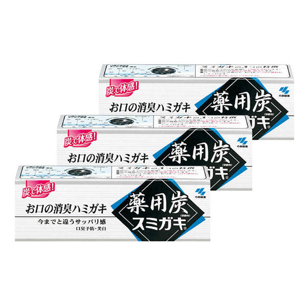 日本小林制药炭牙膏草本薄荷香100g