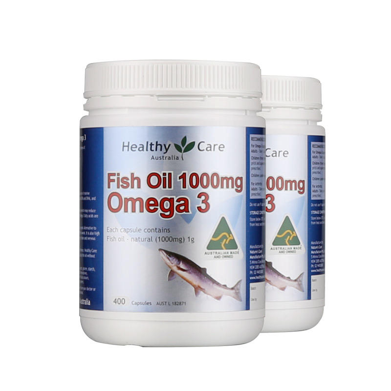 澳洲Healthy care深海鱼油1000mg/400粒