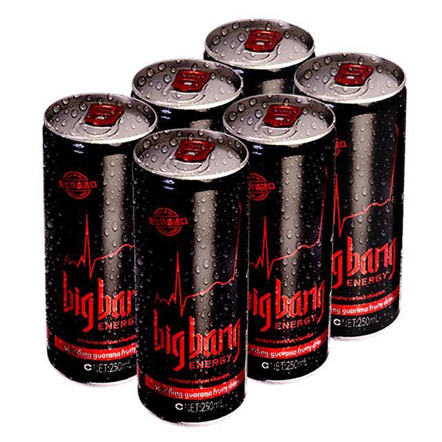 big bang嗨棒含气瓜拉纳复合果味饮料250ml