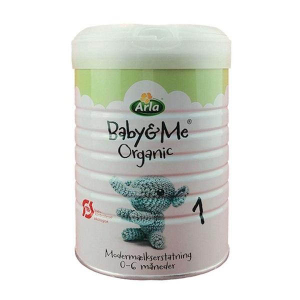 【2罐装】丹麦阿拉BabyMe婴儿有机奶粉1段0至6个月