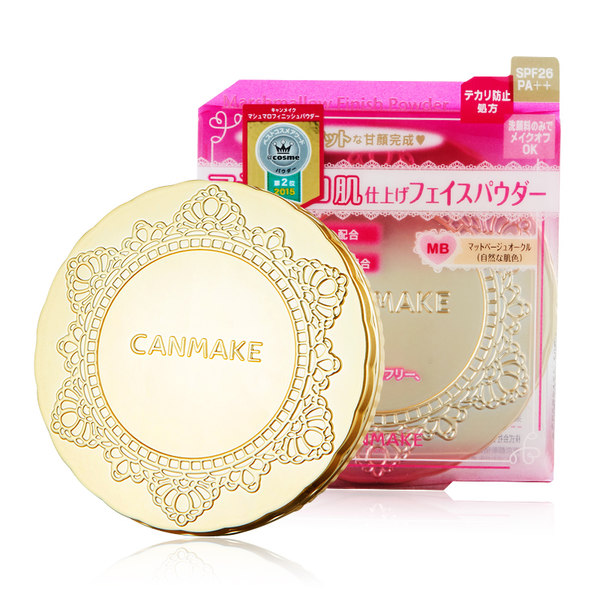日本CANMAKE井田棉花糖控油蜜粉饼10g
