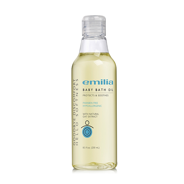 以色列Emilia伊密丽雅燕麦婴儿洗浴油 250ml