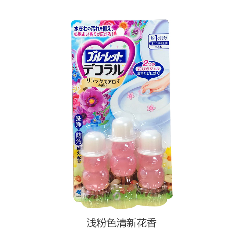 日本小林制药马桶开花除臭除菌凝胶    薄荷清香型