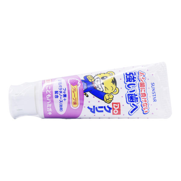 日本盛世达巧虎儿童护齿牙膏葡萄味70g