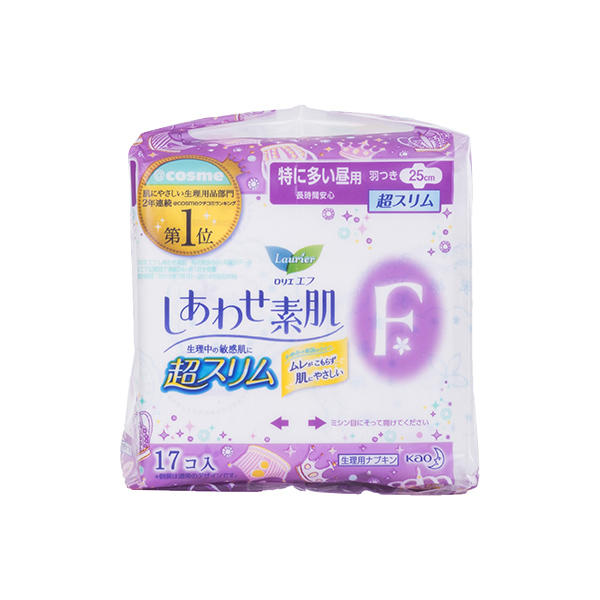 日本花王F系列日用卫生巾25cm17片