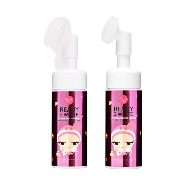 泰国Cathy Doll白宝盒二合一泡沫洁面摩丝120ml