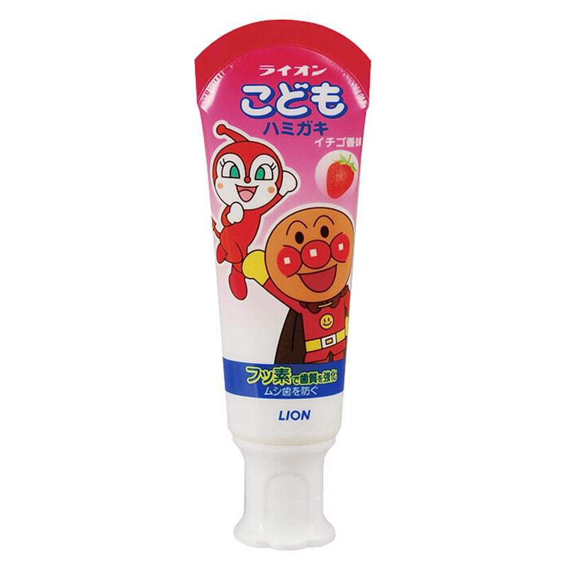 日本狮王面包超人儿童牙膏40g